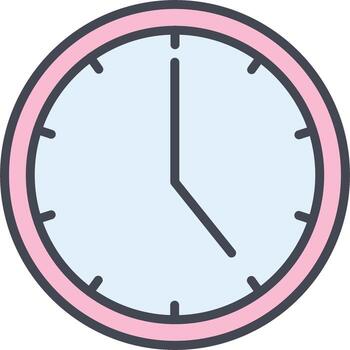 Clock Vector Icon