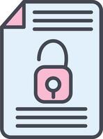 Confidentiality Vector Icon