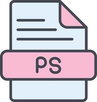 PS Vector Icon