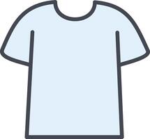 Plain T Shirt Vector Icon