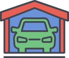 Garage Vector Icon