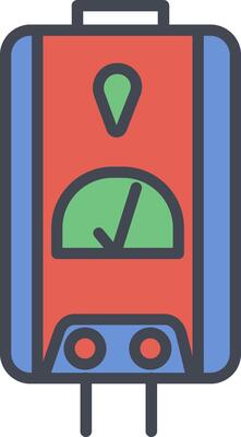 Water Boiler Vector Icon