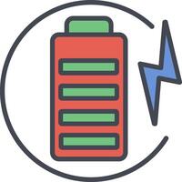 Charge Battery Vector Icon