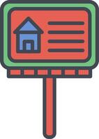 Billboard Vector Icon