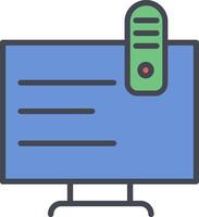 Television Vector Icon