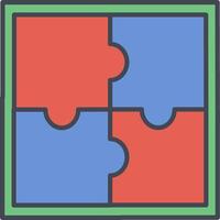 Puzzle Vector Icon