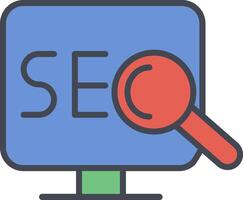 Search Engine Optimization Vector Icon