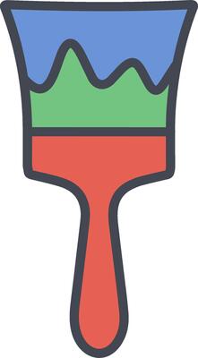 Brush Vector Icon