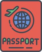 Passport Vector Icon