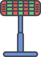 Infrared Heater Vector Icon