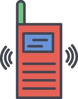 Walkie Talkie Vector Icon