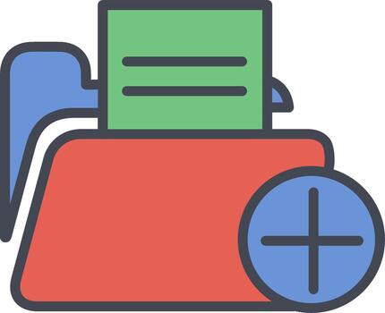 Create Folder Vector Icon