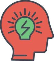 Brainstorming Vector Icon