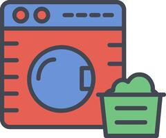 Washing Machine Vector Icon