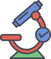 Microscope Vector Icon