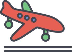 Flight Landing Vector Icon