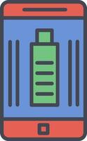 Mobile Battery Vector Icon