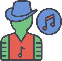 Musician Vector Icon