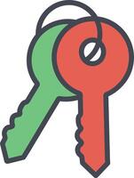 Keys Vector Icon