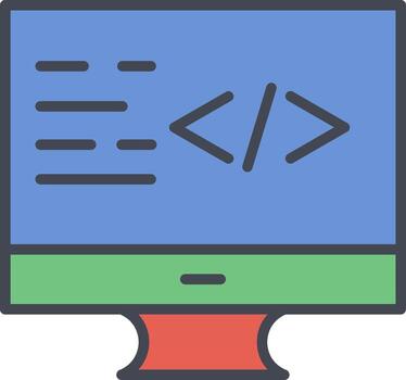Coding Vector Icon