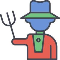 Farmer Vector Icon