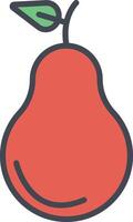 Pear Vector Icon