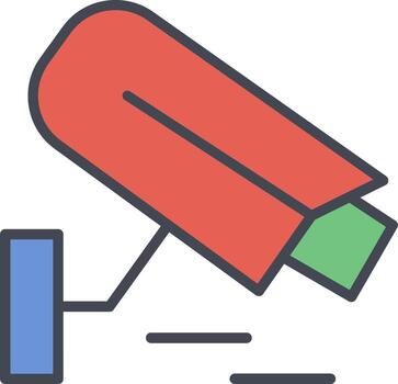 Security Camera Vector Icon