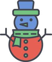 Snowman Vector Icon