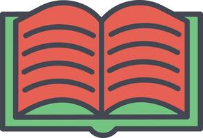 icono de vector de libros