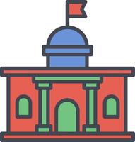 Parliament Vector Icon