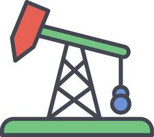 Pumpjack Vector Icon