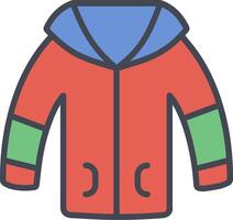 Winter Jacket Vector Icon