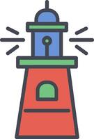 Lighthouse Vector Icon