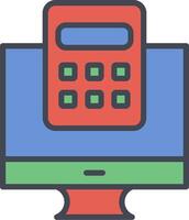 Calculator Vector Icon