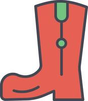 Cowboy Boot Vector Icon