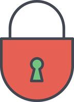 Padlock Vector Icon