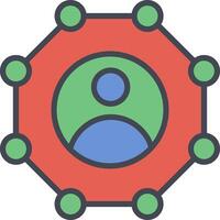 Network Share Vector Icon