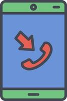 Incoming Call Vector Icon