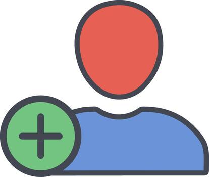 Create User Vector Icon