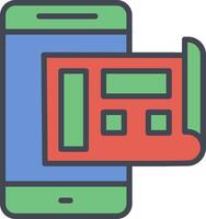 Layout Vector Icon