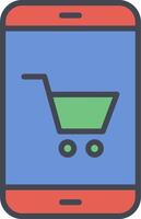 Online Shopping Vector Icon