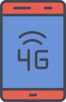 4G Vector Icon