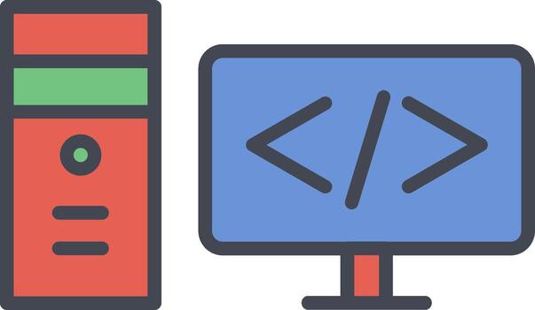 Coding Vector Icon