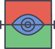 Eye Scan Vector Icon