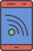 icono de wifi vector