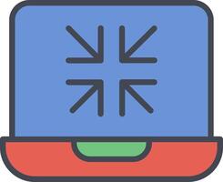 Minimize Vector Icon