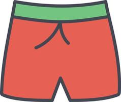 Swim Suit Vector Icon