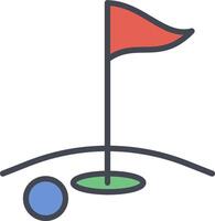 Golf Vector Icon