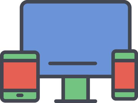 Responsive Vector Icon