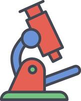 Microscope Vector Icon